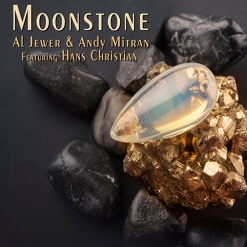 Cover image of the album Moonstone by Al Jewer and Andy Mitran