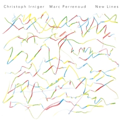 Cover image of the album New Lines by Christoph Irniger & Marc Perrenoud