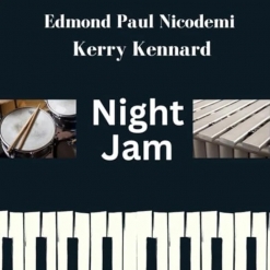 Cover image of the album Night Jam single by Edmond Paul Nicodemi