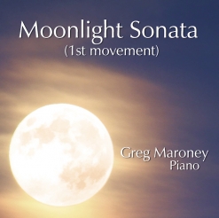 Cover image of the album Moonlight Sonata (single) by Greg Maroney