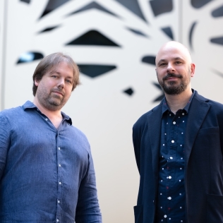 Image of artist Christoph Irniger & Marc Perrenoud