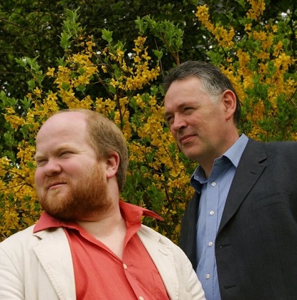 Image of artist David MacKenzie and Josh Johnston