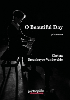 Cover image of the songbook O Beautiful Day by Christa Steenhuyse-Vandevelde