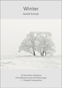 Cover image of the songbook Winter by Gerald Krampl