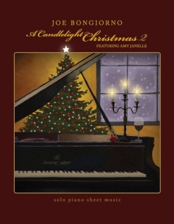 Cover image of the songbook A Candlelight Christmas 2 by Amy Janelle