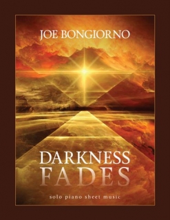 Cover image of the songbook Darkness Fades by Joe Bongiorno
