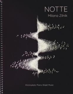 Cover image of the songbook Notte by Milana Zilnik