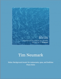 Cover image of the songbook Relax by Tim Neumark